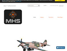 Tablet Screenshot of modelheliservices.com